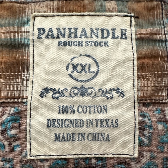 Panhandle Brand Western Shirt - Picture 3 of 6